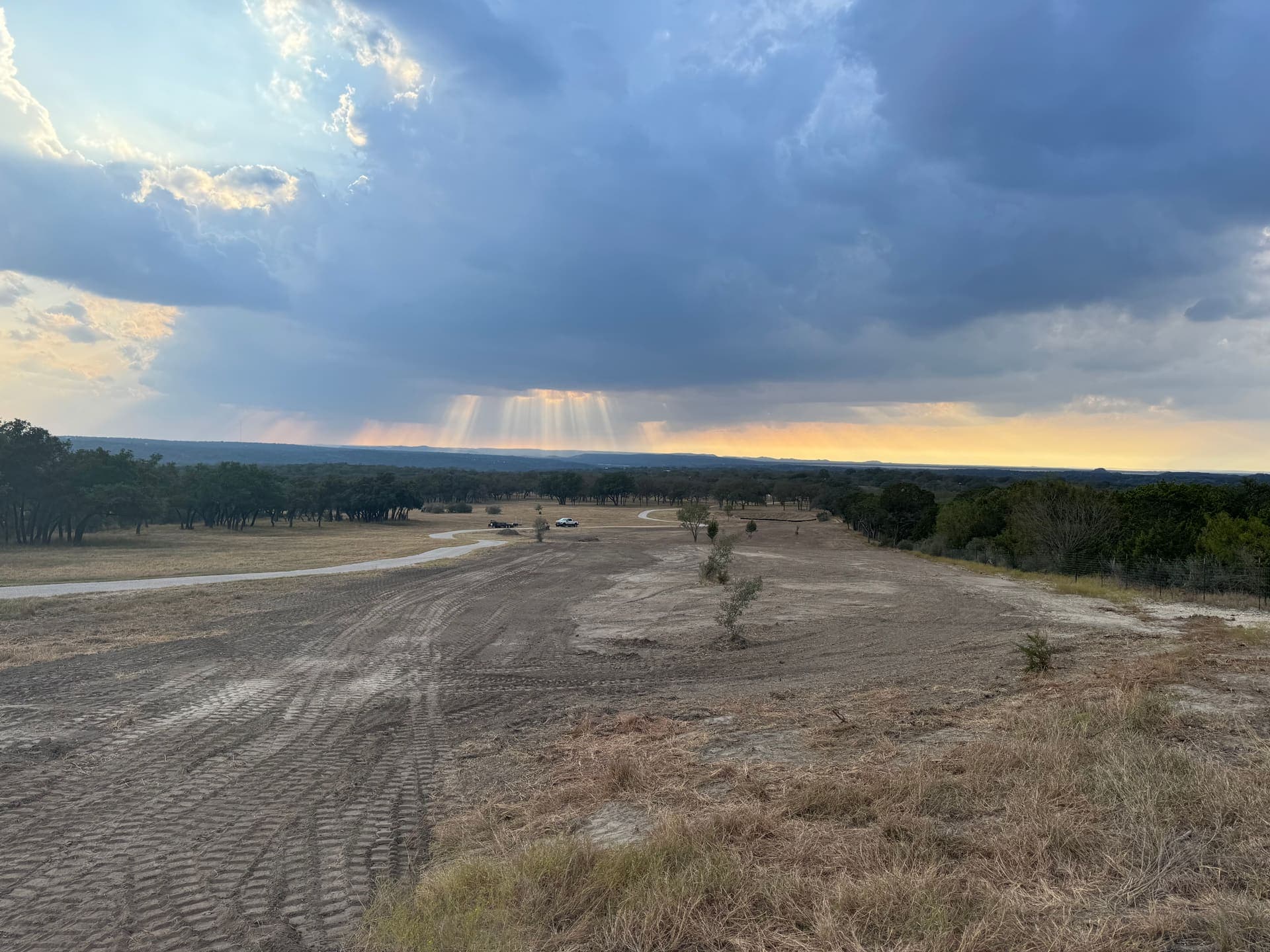 Completed land project