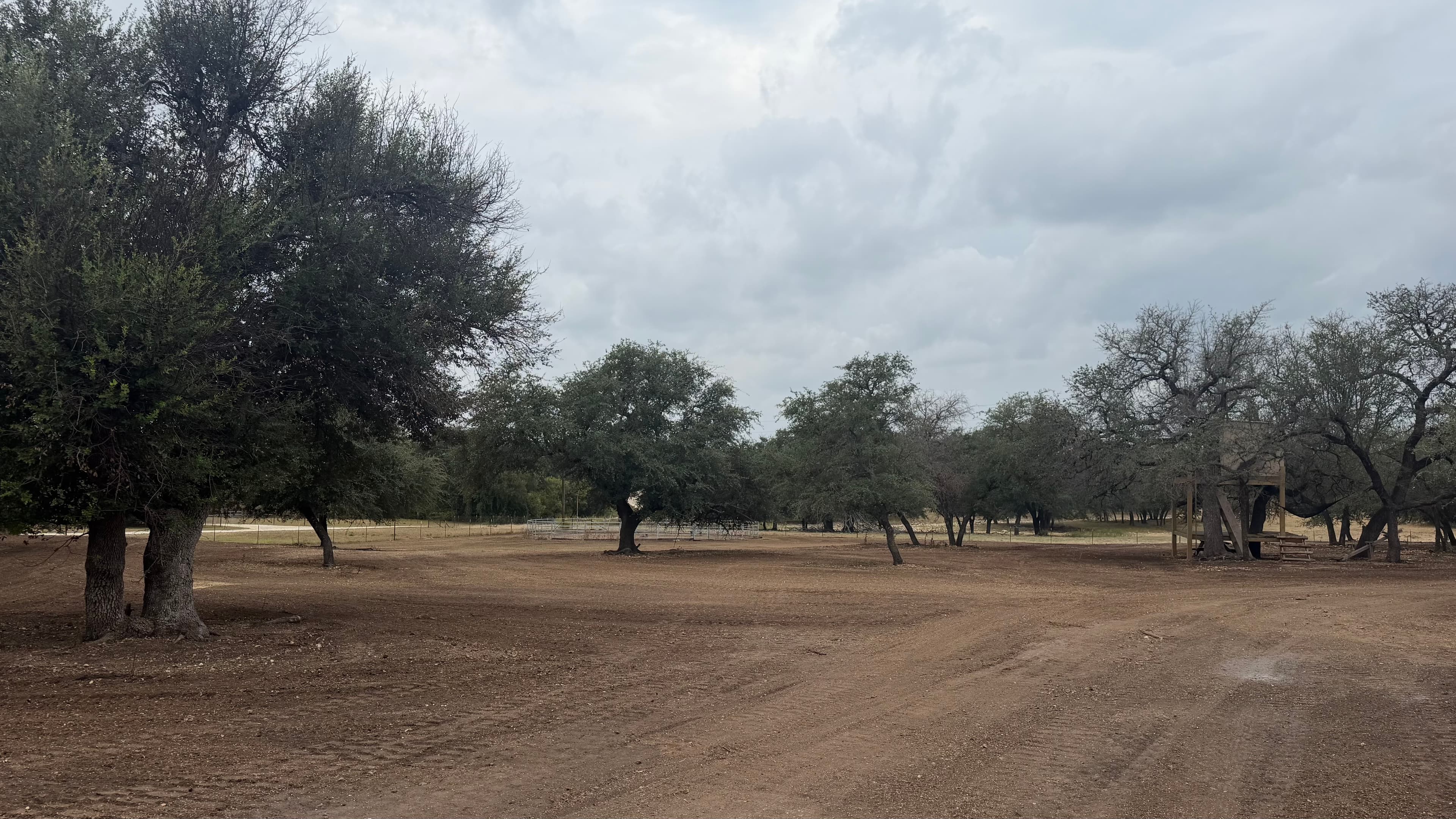 Completed rock removal job in Liberty Hill, TX
